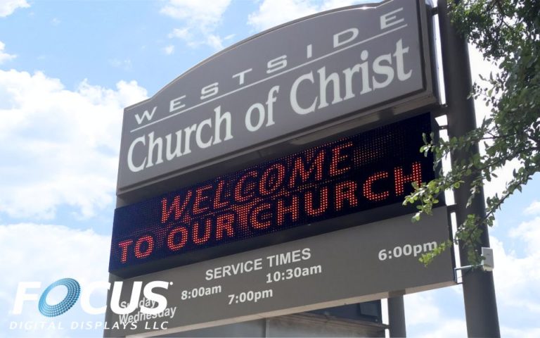 Westside Church Of Christ - Focus Digital Displays