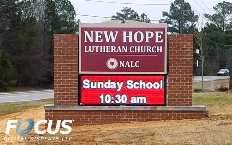 New Hope Lutheran - Focus Digital Displays