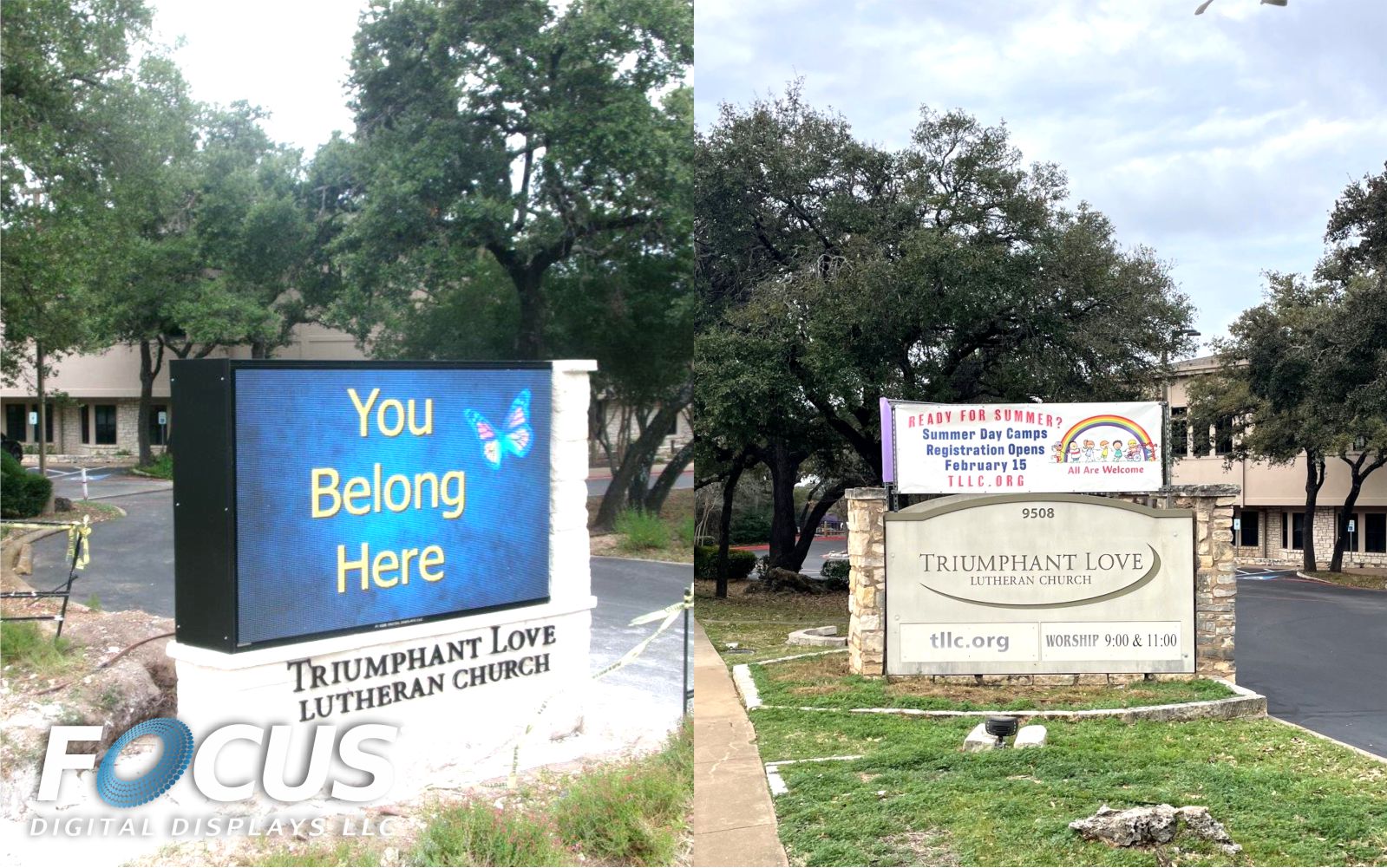 Triumphant Love Lutheran - Focus Digital Displays